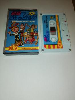 Bibi Blocksberg Folge 12 Bibi hat Geburtstag 5-fach Silber geschraubt Weiß mit Blauen Cover 4.25613 CD Kiosk